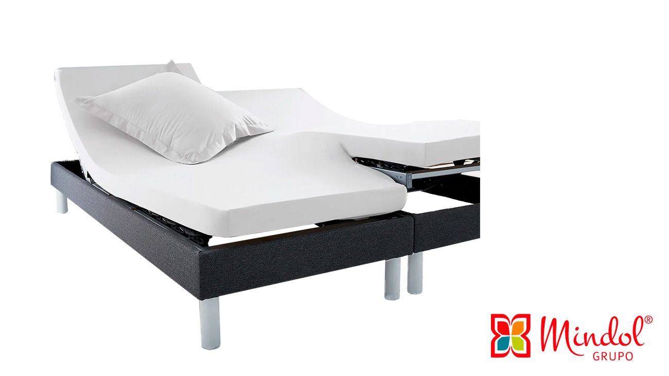 Lençol /ajustável DUO B-Sensible (para camas de colchão duplo), Têxteis para Cama
