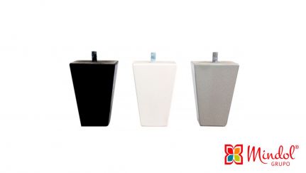 Pé Cónico Quadrados de Madeira
